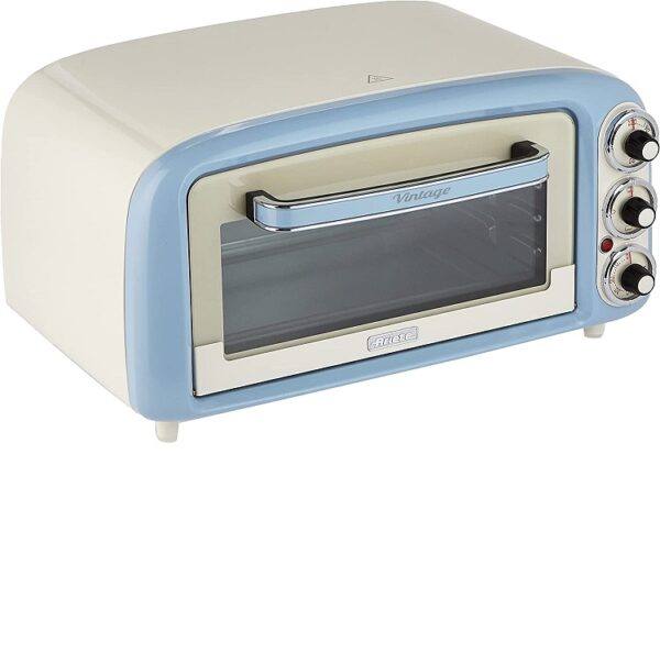 Ariete 979, Forno elettrico Vintage, 18 L, 1380 W, Celeste